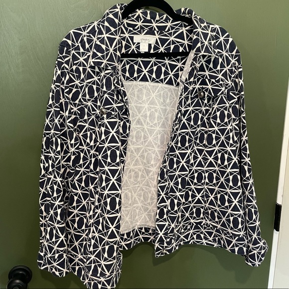 CJ Banks Jackets & Blazers - CJ Banks Plus Size Jacket 100% Cotton